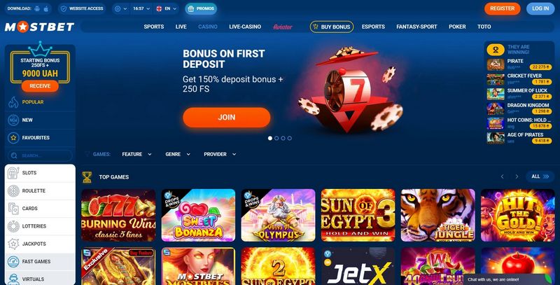 MostBet Online Casino Evaluation